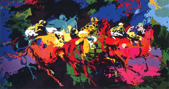Leroy Neiman The Race